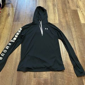 Black Under Armour Heatgear Hoodie